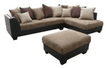 Micro Suede Bonded Leather Sofa Set Nosihtam Inc Micro Suede Bonded Leather Sofa Set